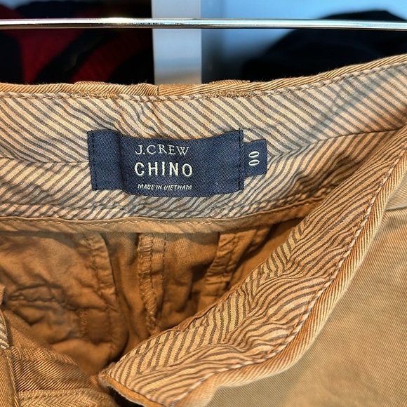 J Crew brown 7” chino shorts size 00 - Picture 2 of 3